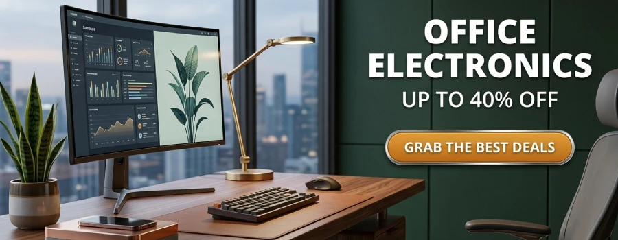 office electronics - up to 40% off
