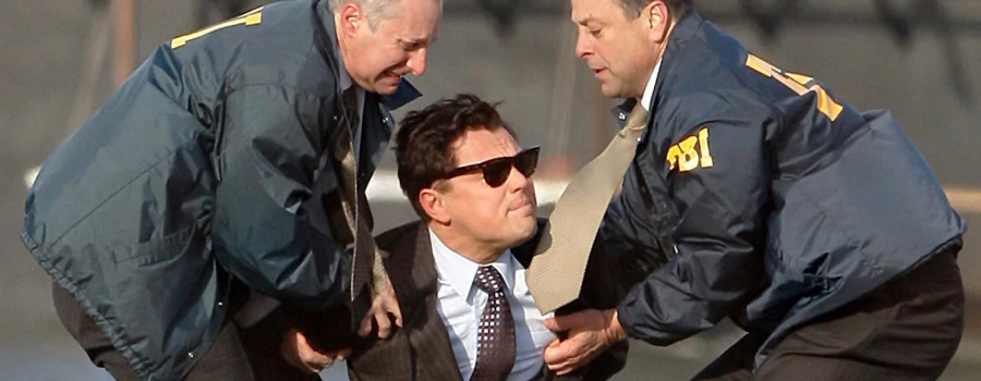 wolf of wall street arrest