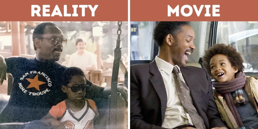 chris gardner the pursuit of happyness reality vs movie