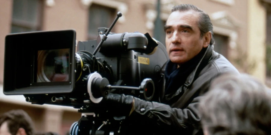 martin scorsese in action