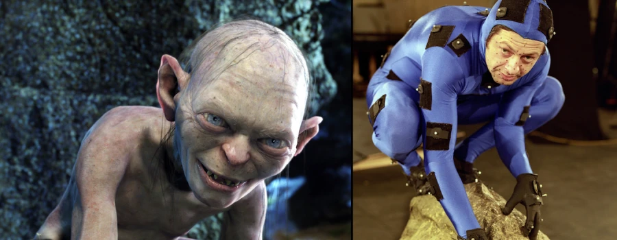 andy serkis motion capture gollum