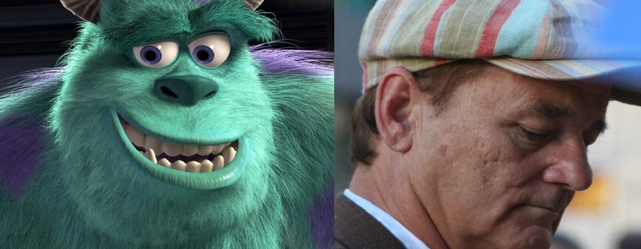 billy murray as sulley in monsters inc