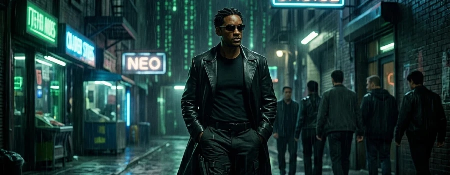 will smith as neo in the matrix