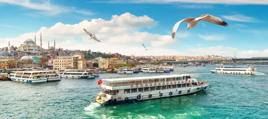 istanbul turkiye bosphorus strait