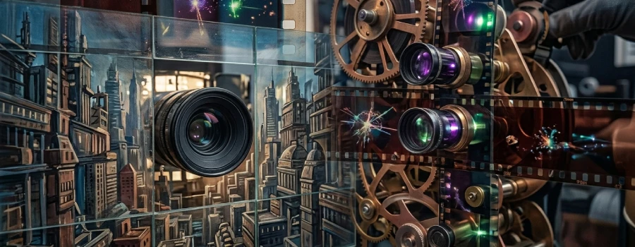 optical printing and matte painting mastery