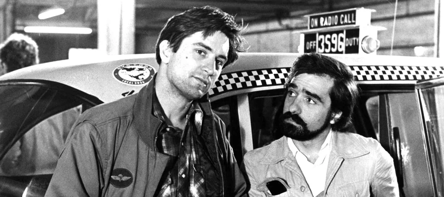 de niro and scorsese in taxi driver
