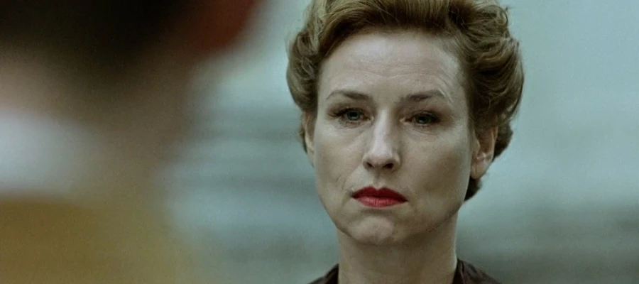 Corinna Harfouch as Magda Goebbels in Downfall